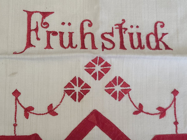 Embroidered Cloth Frühstück Bag