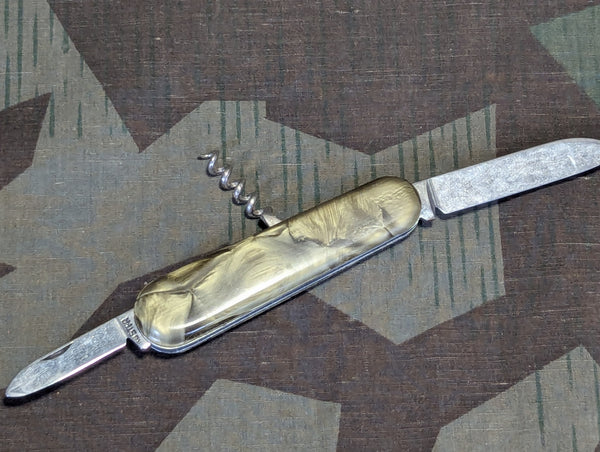 Small German Pocket Knife with Corkscrew