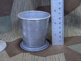 Collapsible Aluminum Cup and Lid