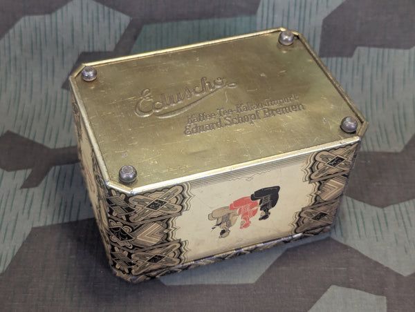 Eduscho Kaffee Tee Kakao Tin Eduard Schopf Bremen