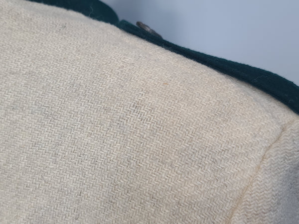 Off-White Trachten Jacket Edelweiss Buttons (40" Chest)