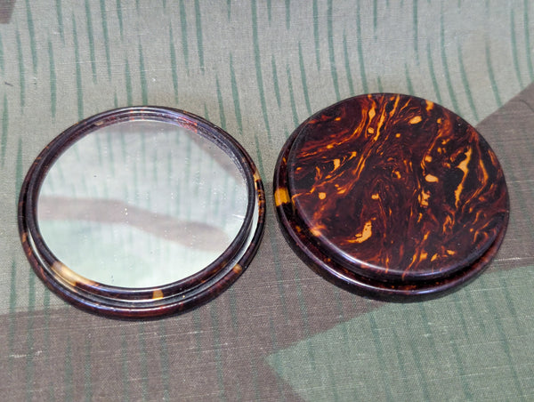 Original Celluloid Tortoise Shell Pocket Mirrors