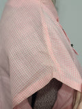 Lightweight Pink Gingham Dress <br> (B-36" W-26.5" H-36")