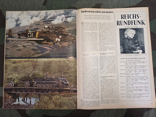 August 1943 Signal Magazine in French No1