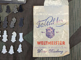 Pocket Schach-Dame-Mühle Game Set Complete