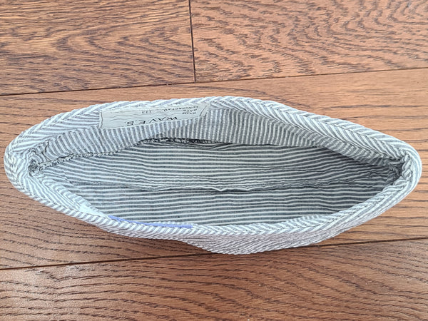 WAVES Seersucker Garrison Cap (Size 20)