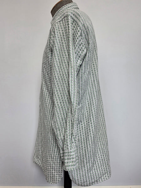 Green Print German Civilian Shirt (48" Chest)