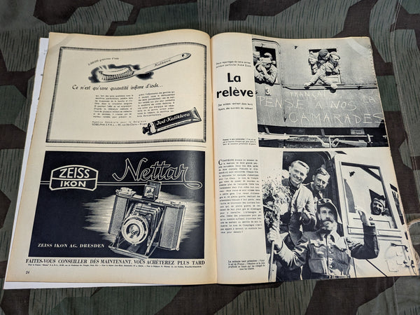 2 October 1942 Signal Magazine in French No. 20 (Schutzpolizei)