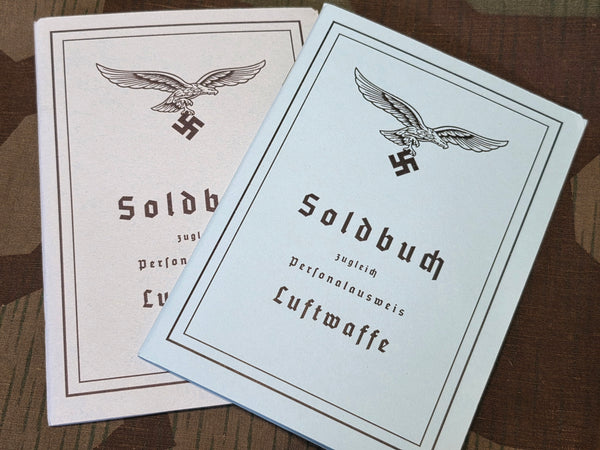 Early War Luftwaffe Soldbuch Reproduction