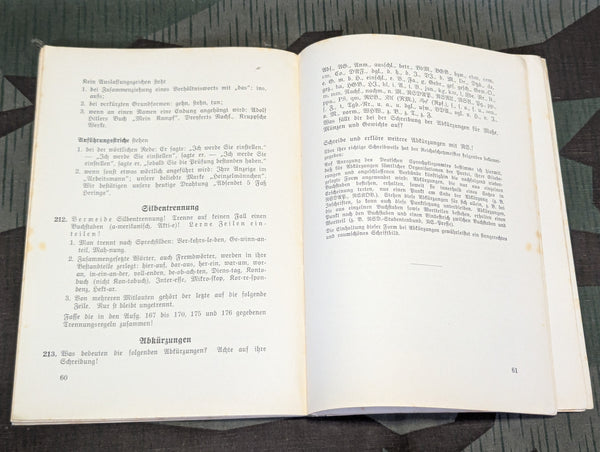 1939 Deutsches Arbeitsbuch Für Wirtschaftsschulen