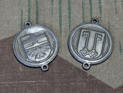 WHW Coat of Arms Charms 1942/43 Ahrweiler and Wittlich