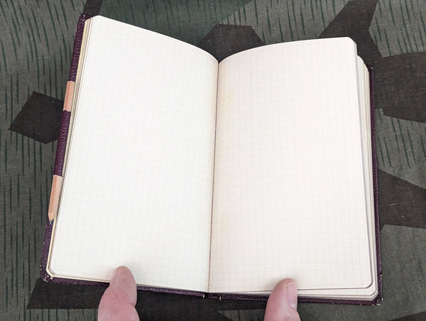 Graph Paper Notebook with Pencil