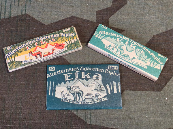 Set of 3 Original Efka Cigarette Rolling Papers