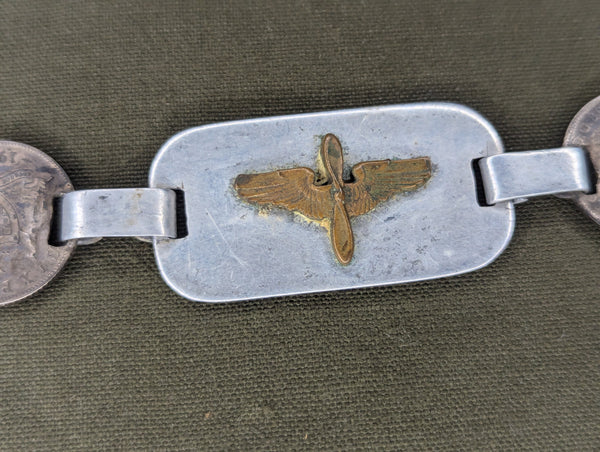 Army Air Corps Australia Coin Bracelet