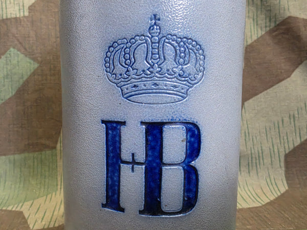 WWI Kgl. Hof-bräuhaus München 1L Krug with Lid