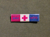 ARC MTO Ribbon Pin American Red Cross Mediterranean Theater of Operations