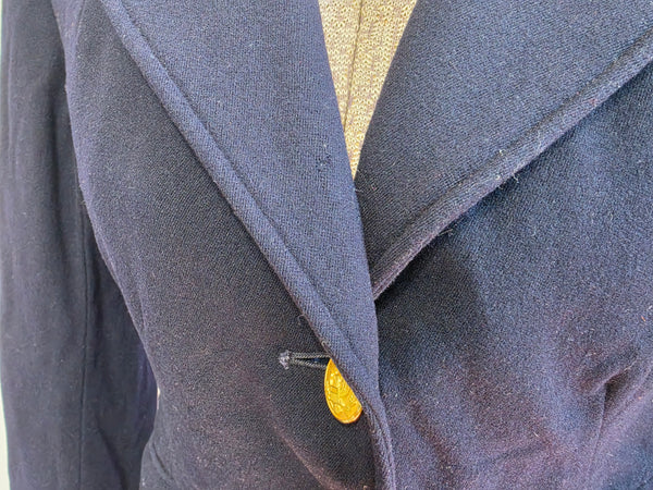 Early War Blue Army Nurse Jacket (AS-IS) <br> (33" Bust)