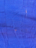 Blue Flower Print Dress and Slip <br> (B-37" W-33" H-37")
