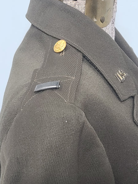 WAC Officer Uniform Jacket and Skirt <br> (B-32" W-26" H-35")