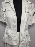 USMCWR Women's Marine Corps White Summer Jacket <br> (37" Bust)