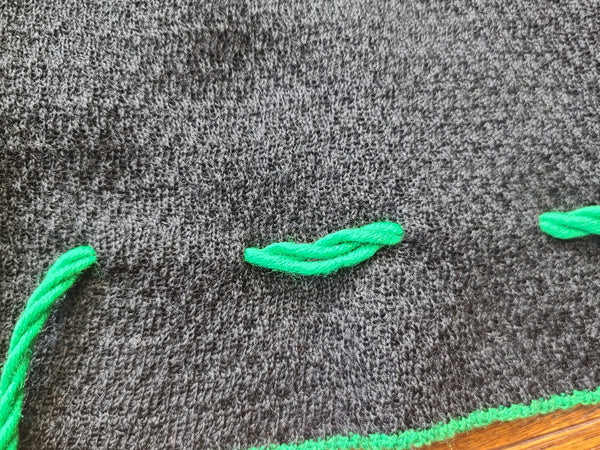 German Traditional Knit Sweater (Edelweiss Buttons)
