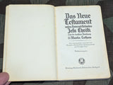 1938 Neues Testament Bible Protestant