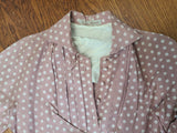 German Dusty Pink Dress Marga Hennes <br> (B-37" W-28" H-41")