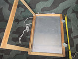 Wood Map Holder Frame