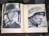 Soldatenantlitz in der Schlacht Candid Soldiers Photos Book