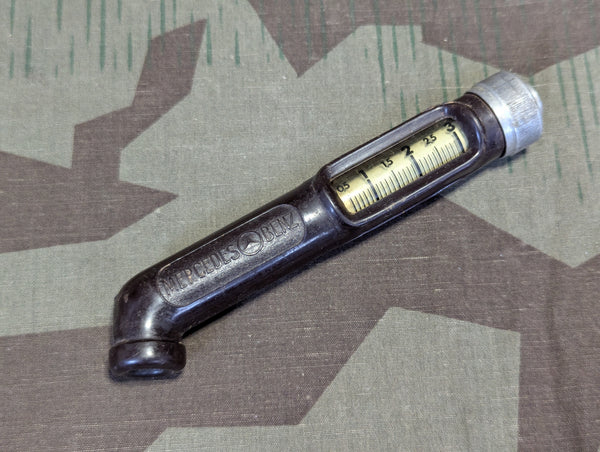 Mercedes-Benz Bakelite Tire Pressure Gauge