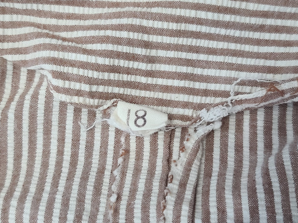 Army Nurse Seersucker Jacket and Trousers <br> (B-42" W-32" H-42")