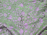 Green and Purple Dirndl <br> (B-40" W-34" H-50")