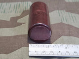 Red Brown Bakelite Container
