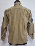 Women's WAC OD Wool Blouse (Air Corps Patch) <br> (40" Bust)