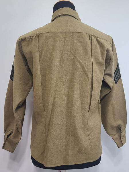 Women's WAC OD Wool Blouse (Air Corps Patch) <br> (40" Bust)