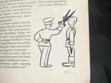 Hier Lacht Der Soldat Soldiers Humor Jokes and Sketch Book AS-IS