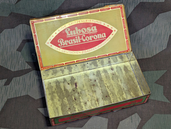 Original Cigar Tin Lubosa Brasil-Corona