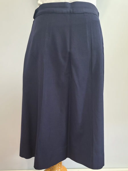Navy WAVES Uniform: Jacket and Skirt <br> (B-38" W-31" H-42")