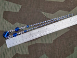 Blue Glass Bead Necklace