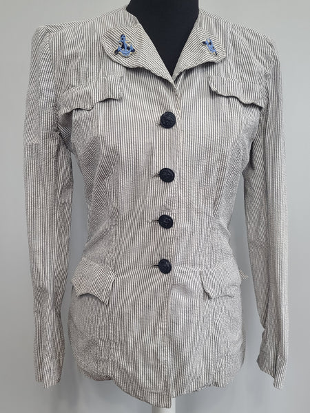 Named WAVES Grouping (Seersucker Jacket, Garrison Cap, Service Hat & Covers and More)