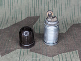 German Aluminum Lighter with Bakelite Cap