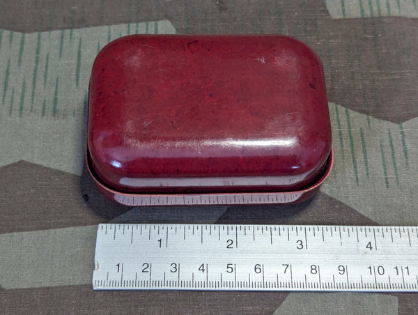 Red Bakelite Soap Dish