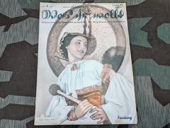 Was Ihr Wollt Magazine Heft 4 1937 With Dress Pattern (Lotta Svärd)