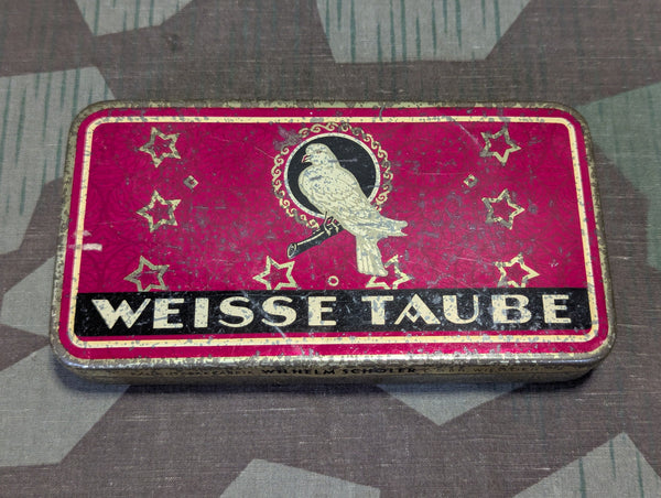 Original Weisse Taube Cigarette Loose Tobacco Tin