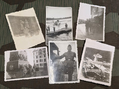 Lot of 6 Wehrmacht Photos (Planes, Vehicles, Monument)