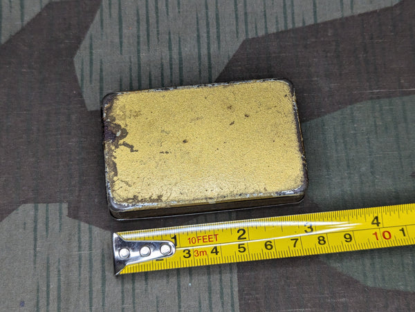 Small Tin for Gold Tipped Zuban Cigarettes