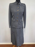 American Red Cross Motor Service Uniform Jacket & Skirt (AS-IS) <br> (B-38" W-28" H-38")