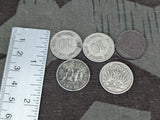 Lot of 5 pre-WWI German Coins 1906-1909