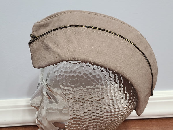 WAC Khaki Officer Garrison Cap (Size 23)