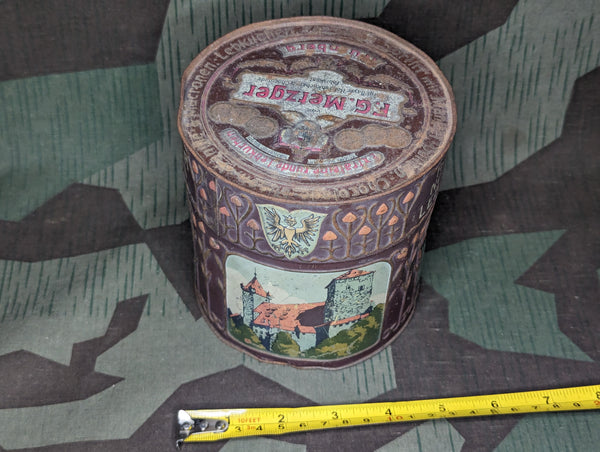 Old F.G.Metzger Lebkuchen Tin